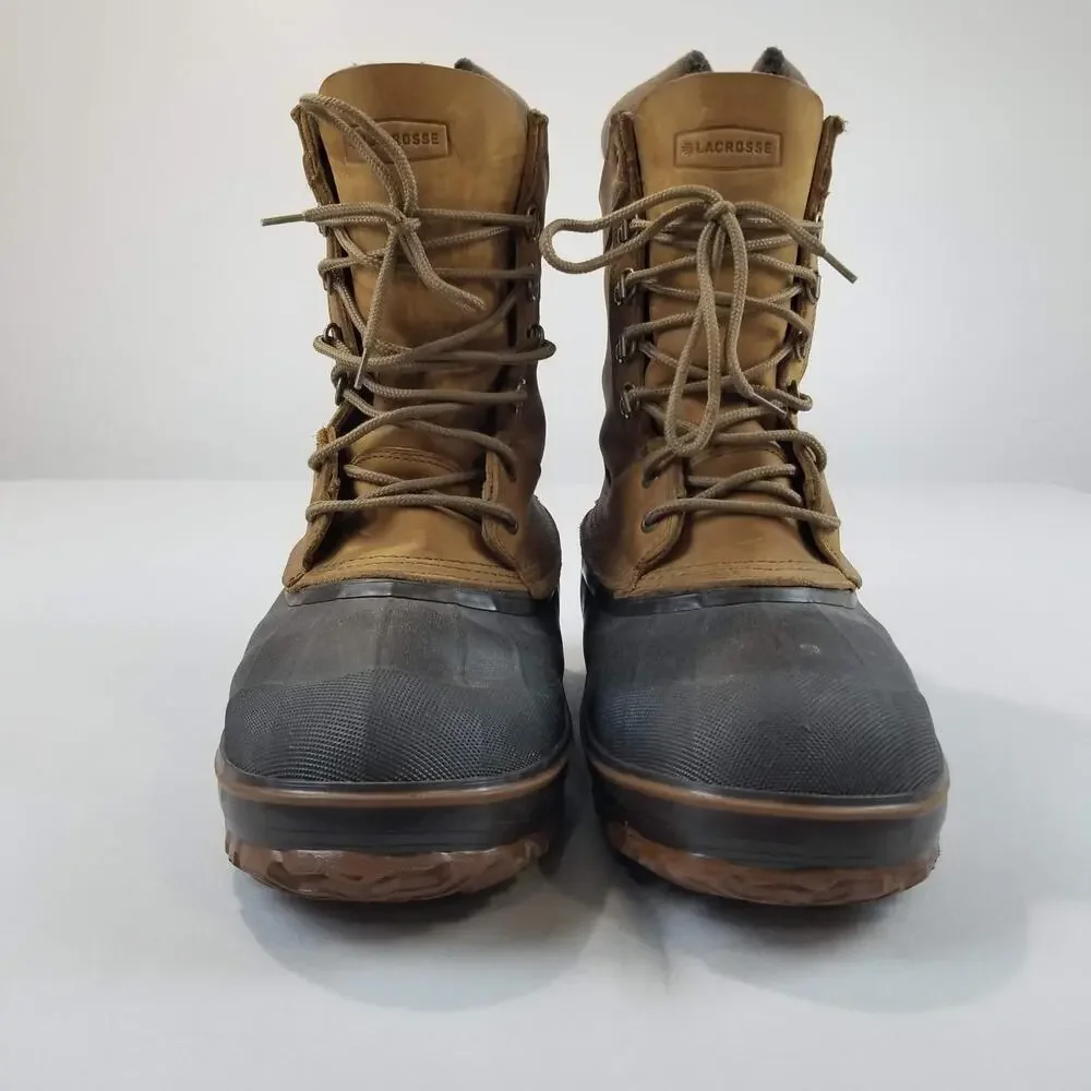 LaCrosse Ice King Boots Mens Size 9 Brown 10